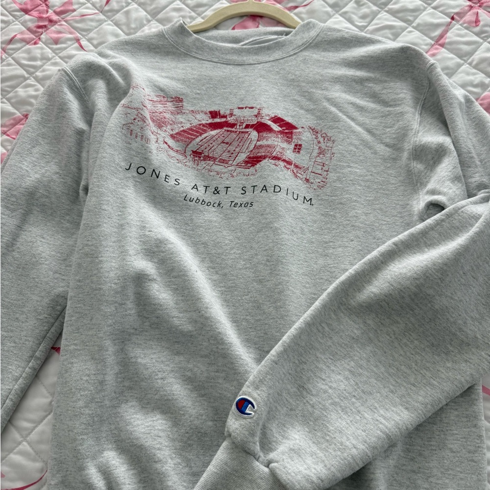 Champion Gray Athletic Sweatshirt